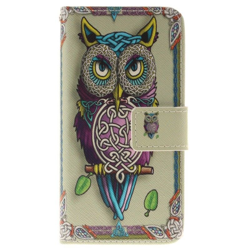 Housse iPhone Se2 / 8 / 7 Hibou Tribal