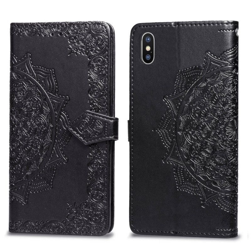 Housse iPhone X Mandala Moyen Age