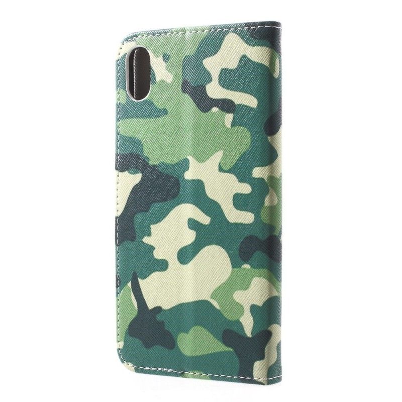 Housse iPhone Xr Camouflage Militaire