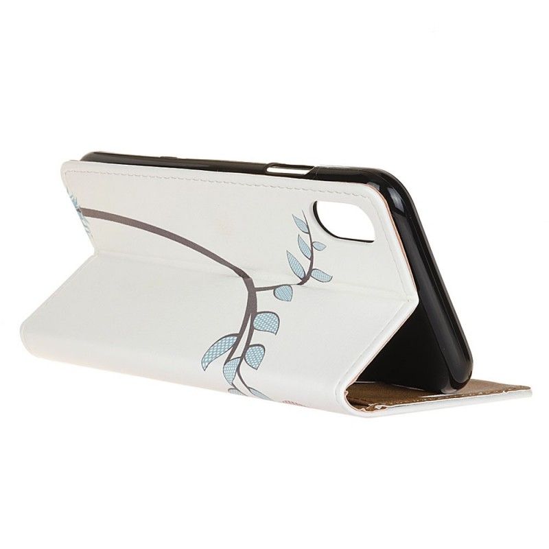 Housse iPhone Xr Couple De Hiboux Sur L'arbre