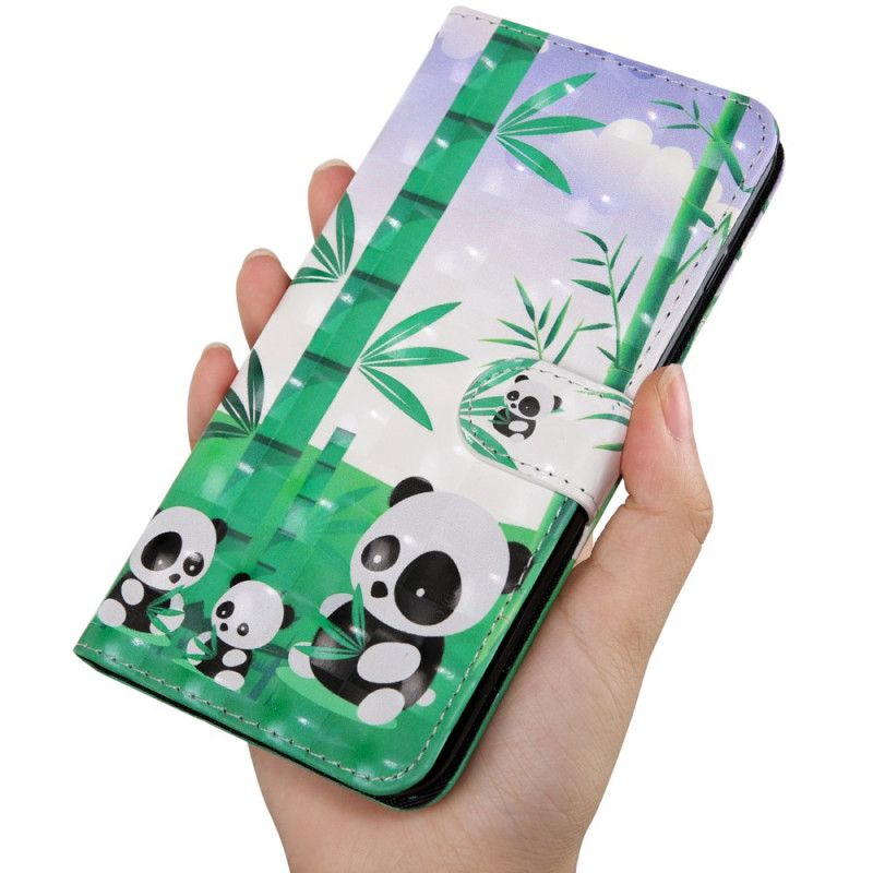 Étui Housse iPhone Xr Light Spot Pandas