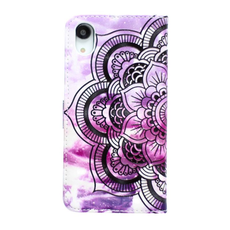 Housse iPhone Xr Mandala Violet