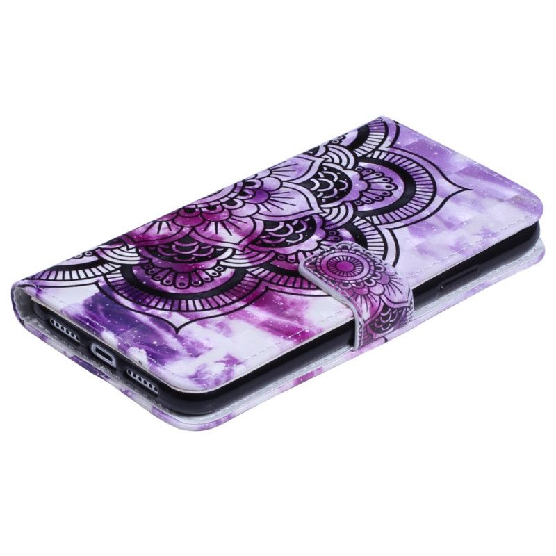 Housse iPhone Xr Mandala Violet