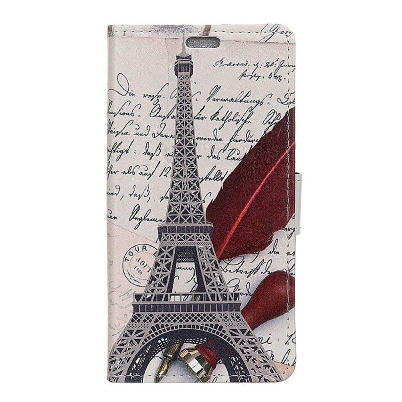 Housse iPhone Xr Tour Eiffel Du Poète