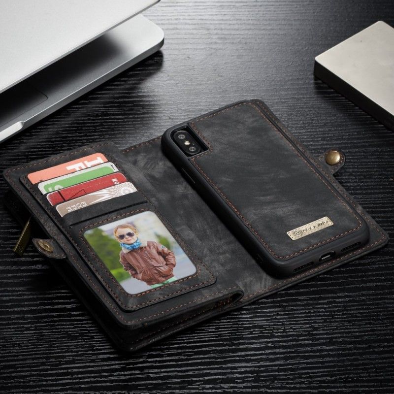 Housse iPhone Xs Caseme Détachable