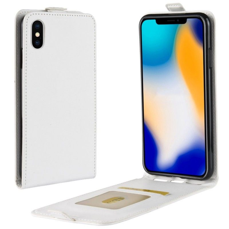 Housse iPhone Xs Max Rabattable