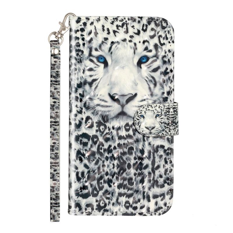 Housse iPhone Xs Max Tigre Light Spots À Lanière