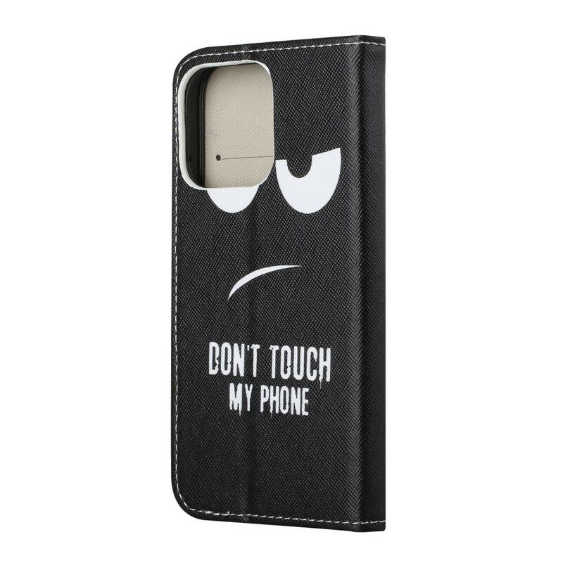 Housse Pour iPhone 13 Don't Touch My Phone