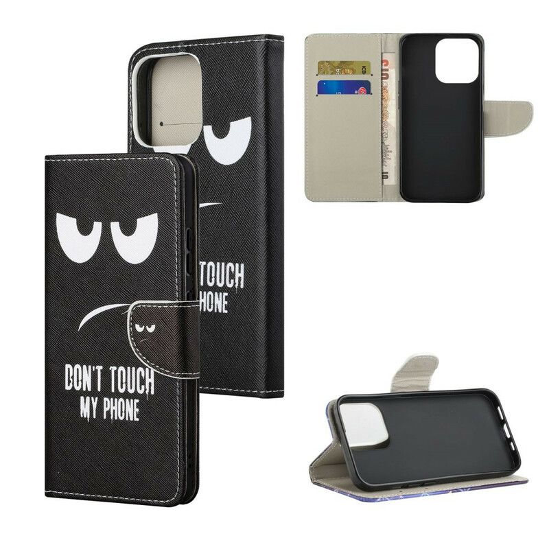 Housse Pour iPhone 13 Don't Touch My Phone