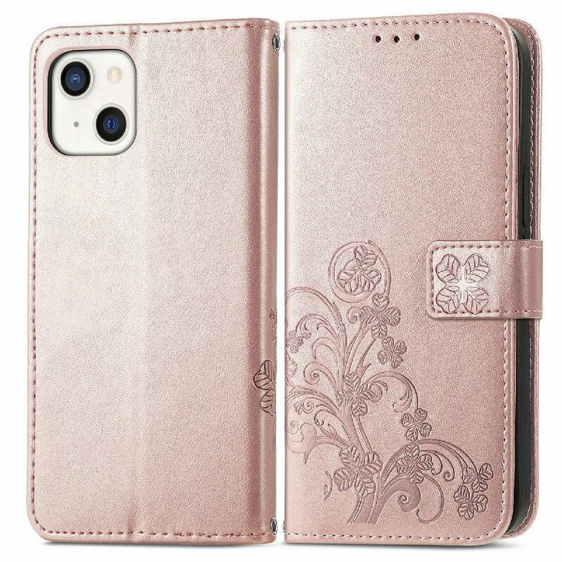 Housse Pour iPhone 13 Floralie À Lanière