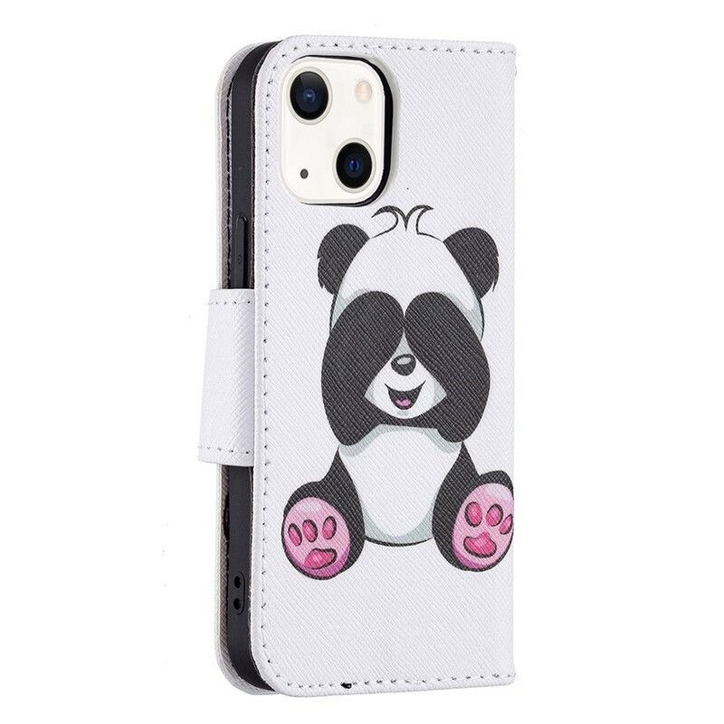 Housse Pour iPhone 13 Mini Panda Fun