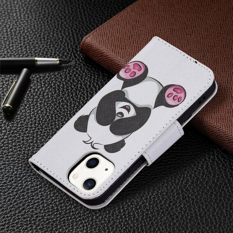 Housse Pour iPhone 13 Mini Panda Fun