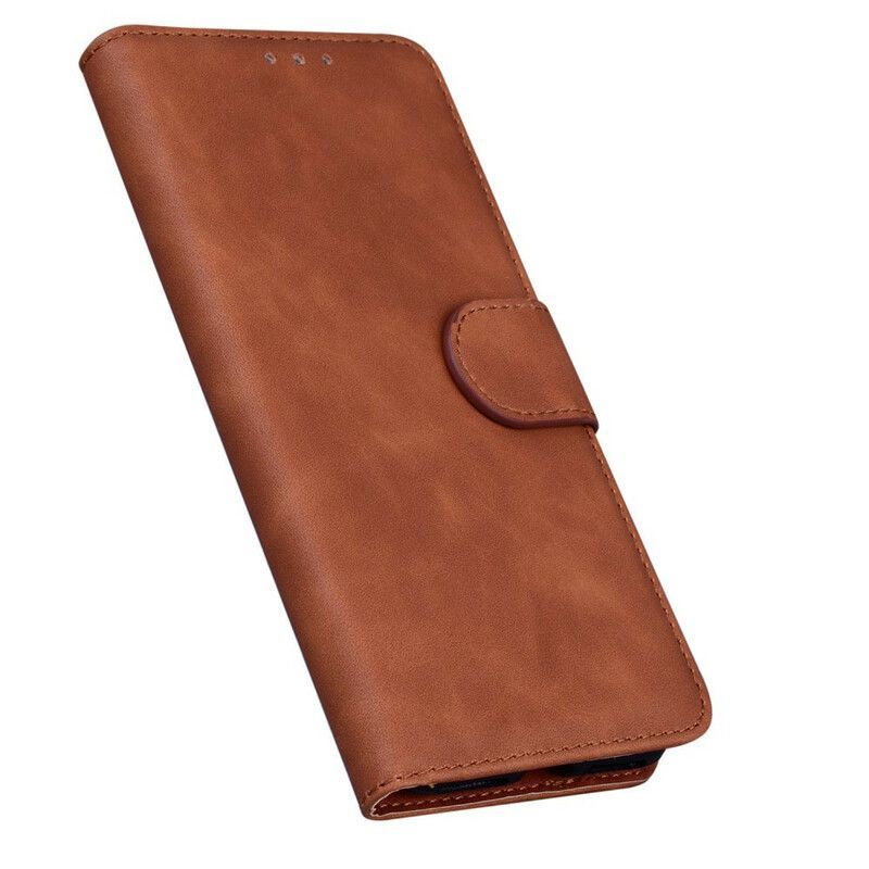 Housse Pour iPhone 13 Mini Style Cuir Couture