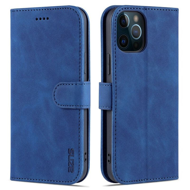 Housse Pour iPhone 13 Pro Azns Simili Cuir