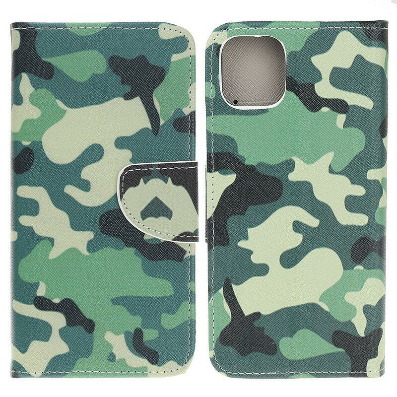 Housse Pour iPhone 13 Pro Camouflage Militaire