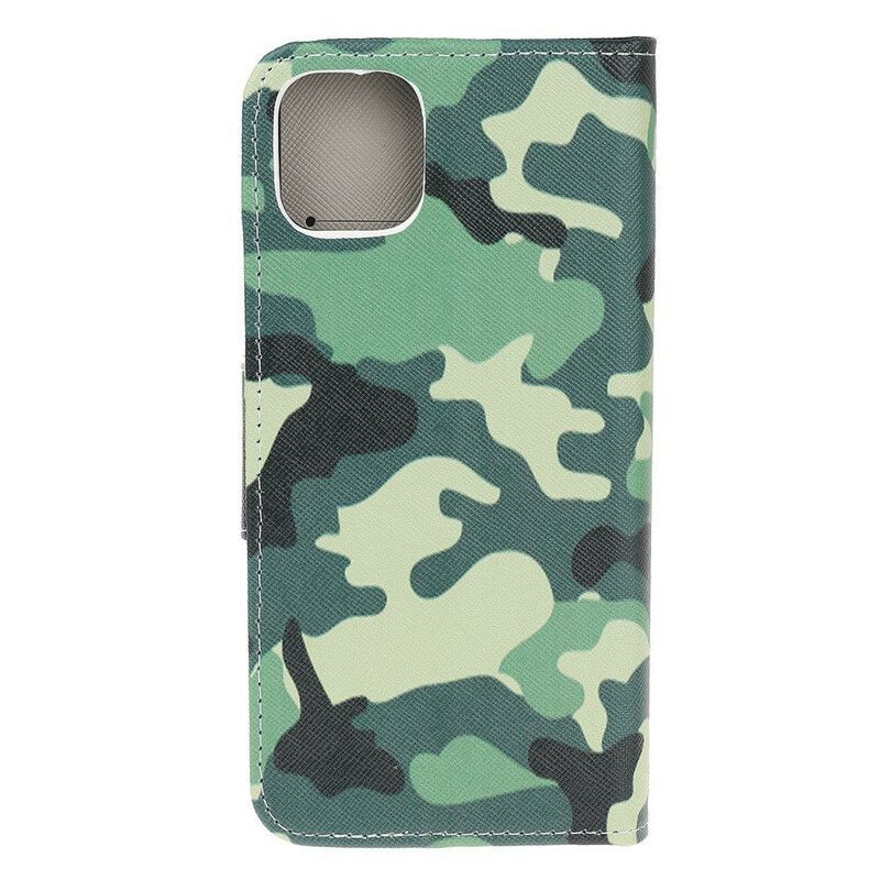 Housse Pour iPhone 13 Pro Camouflage Militaire