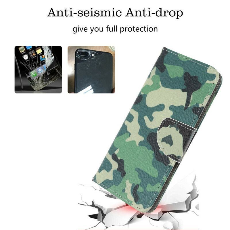 Housse Pour iPhone 13 Pro Camouflage Militaire