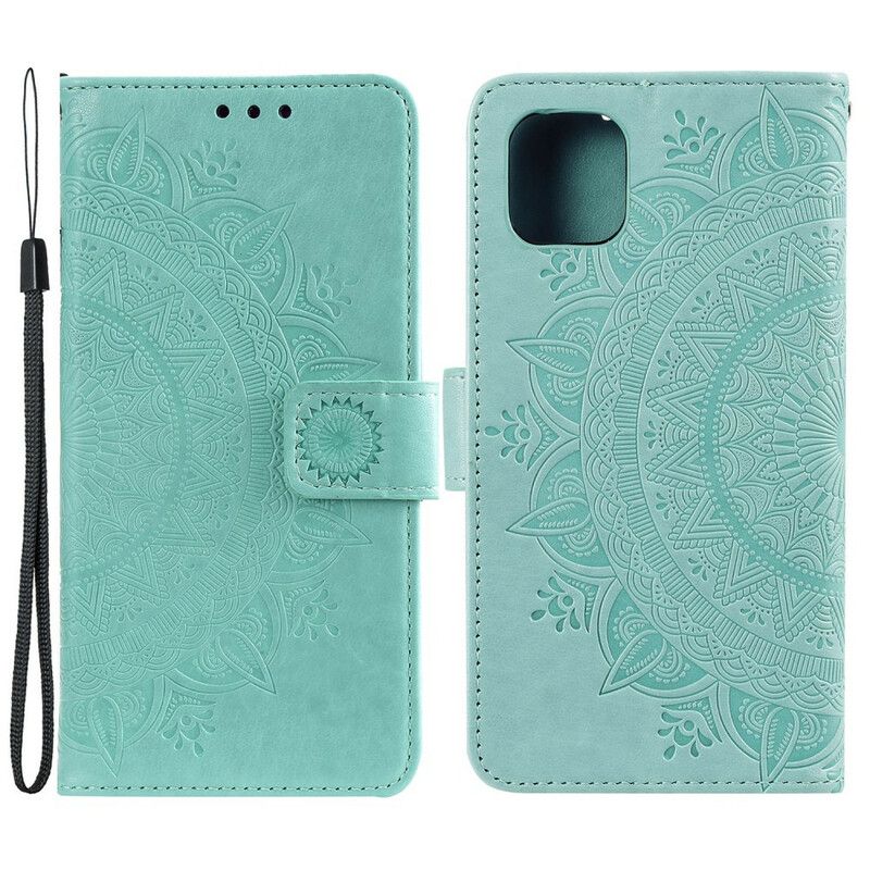 Housse Pour iPhone 13 Pro Mandala Soleil