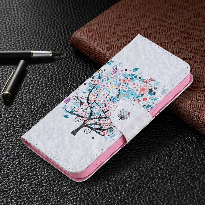 Housse Pour iPhone 13 Pro Max Flowered Tree