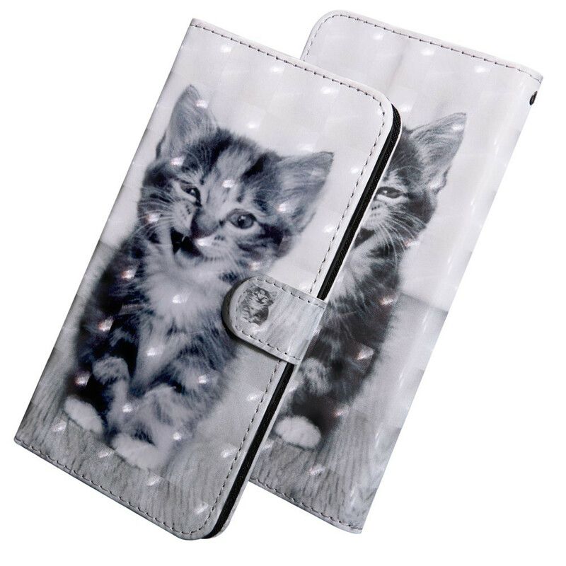 Housse Pour iPhone 13 Pro Max Light Spot Ignace Le Chaton