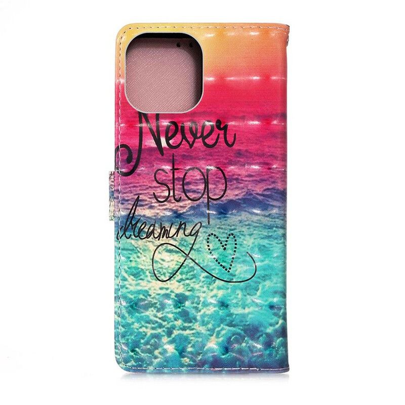 Housse Pour iPhone 13 Pro Never Stop Dreaming