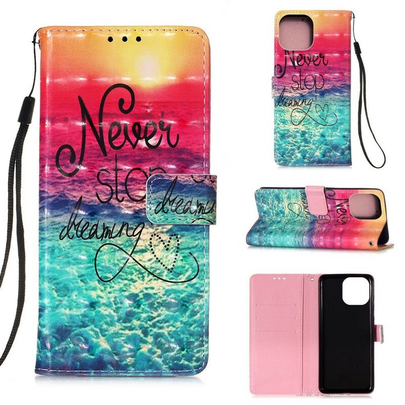 Housse Pour iPhone 13 Pro Never Stop Dreaming