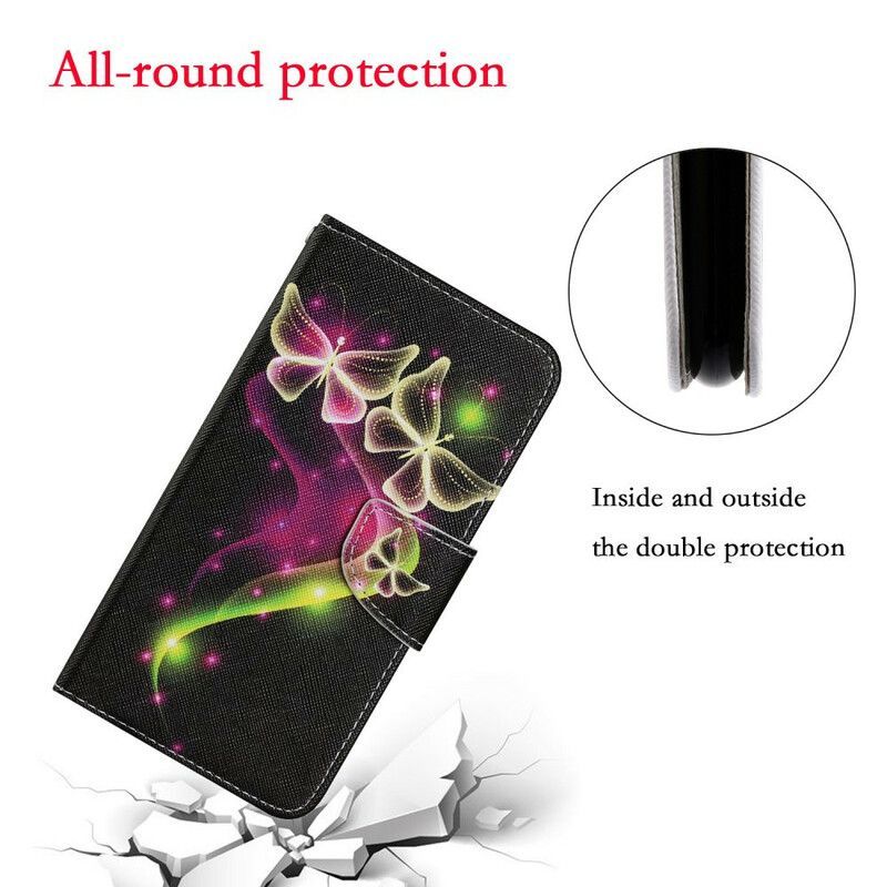 Housse Pour iPhone 13 Pro Papillons Magiques