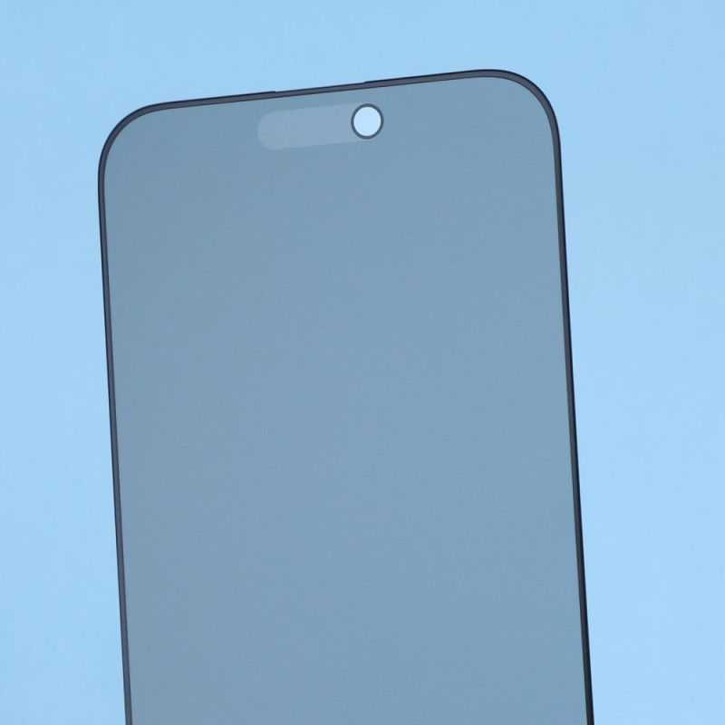 Protection en Verre Trempé Anti-Espion pour Écran iPhone 17 Pro Max