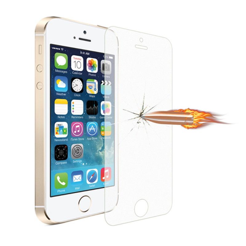 Protection En Verre Trempé Pour iPhone Se / 5s / 5 / 5c