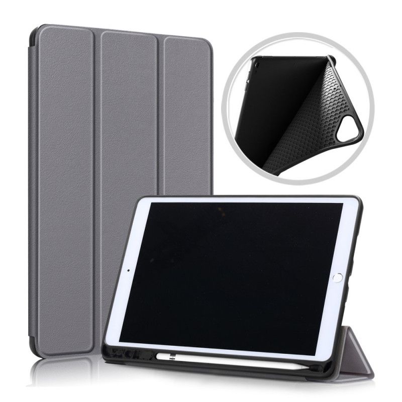 Smart Case iPad 10.2" (2019) Simili Cuir Avec Porte-crayon