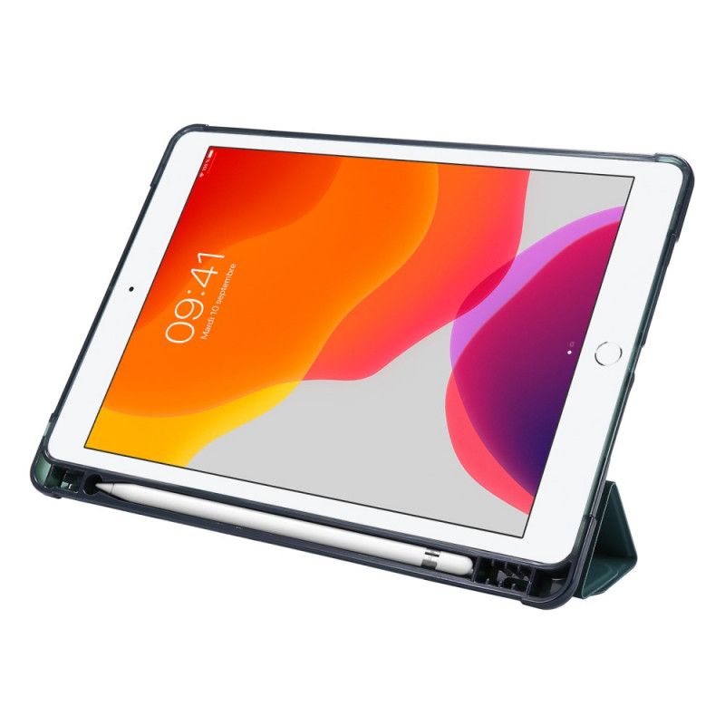 Smart Case iPad 10.2" (2020) (2019) Effet Cuir Origami