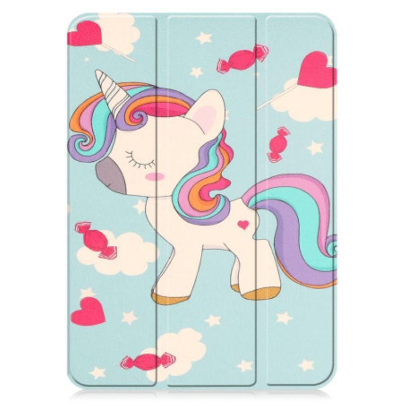 Smart Case iPad 10.9'' (2022) Renforcée Licorne