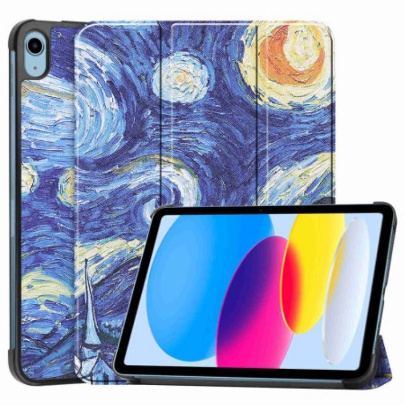 Smart Case iPad 10.9'' (2022) Renforcée Van Gogh
