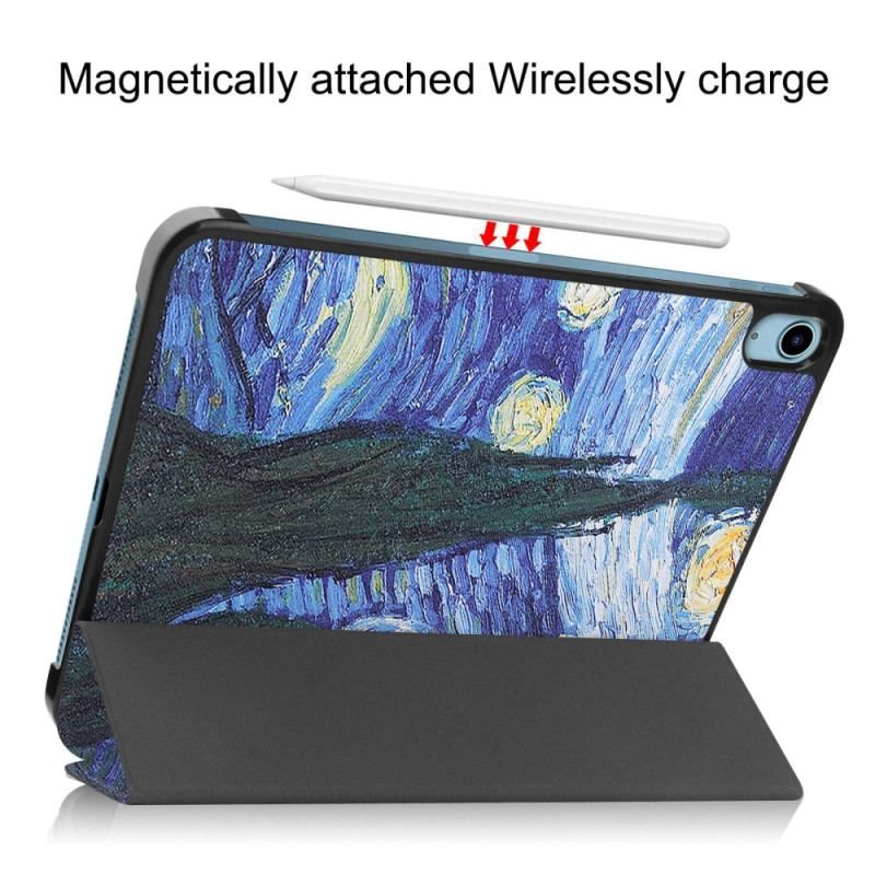 Smart Case iPad 10.9'' (2022) Renforcée Van Gogh