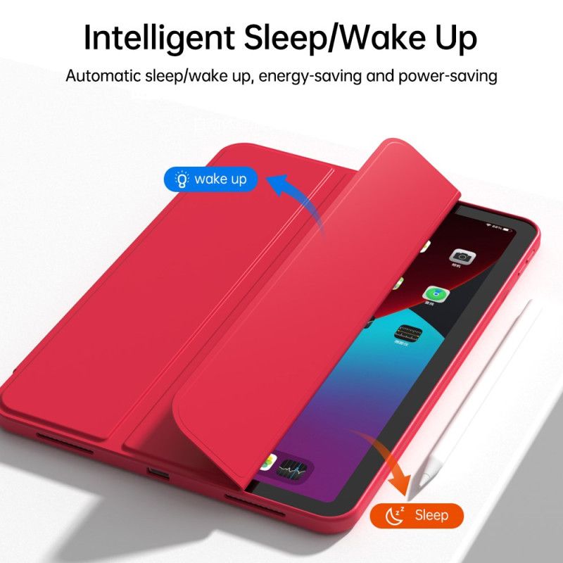 Smart Case iPad (2025) / 10.9 (2022) Trois Volets Support Double Angle