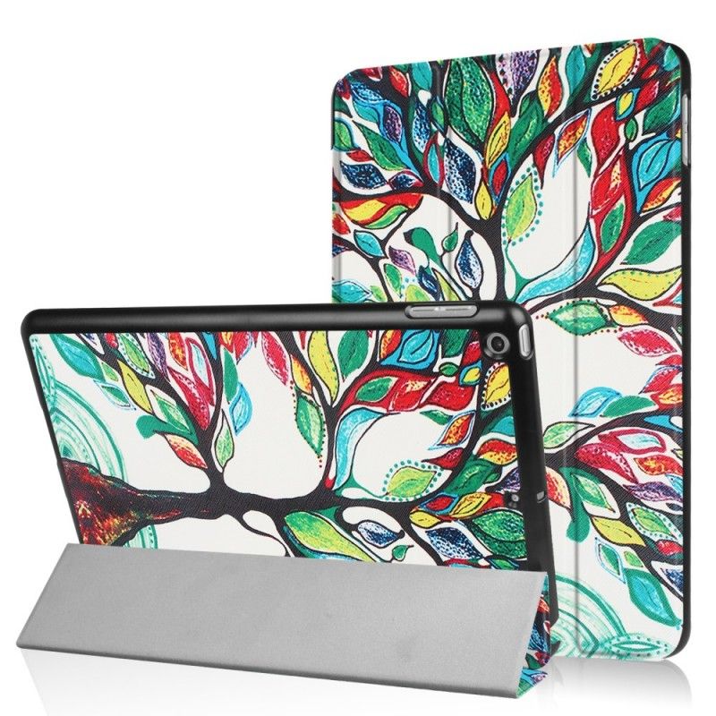 Smart Case iPad 9.7 Pouces 2017 Arbre Coloré