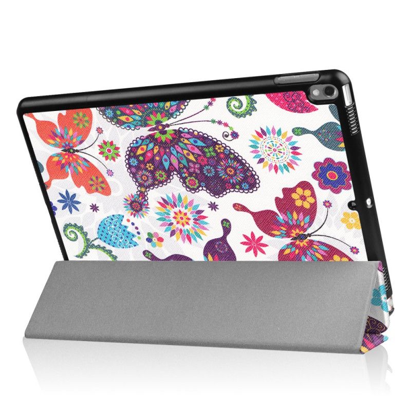 Smart Case iPad Air 10.5" (2019) / iPad Pro 10.5 Pouces Renforcée Papillons Et Fleurs