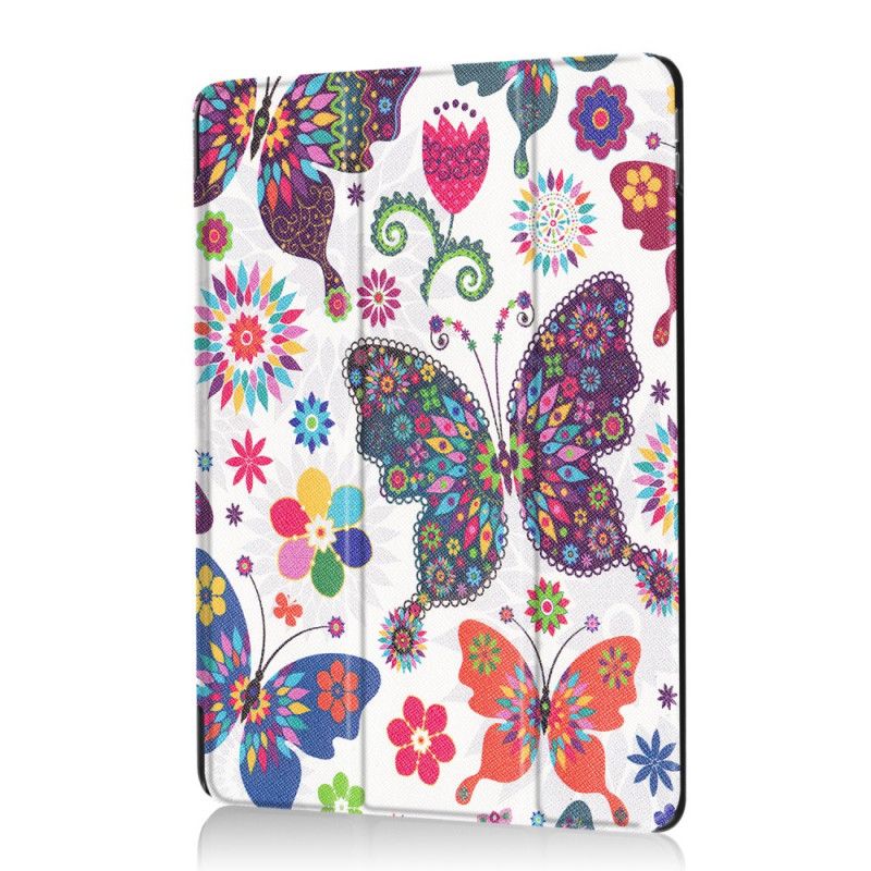 Smart Case iPad Air 10.5" (2019) / iPad Pro 10.5 Pouces Renforcée Papillons Et Fleurs