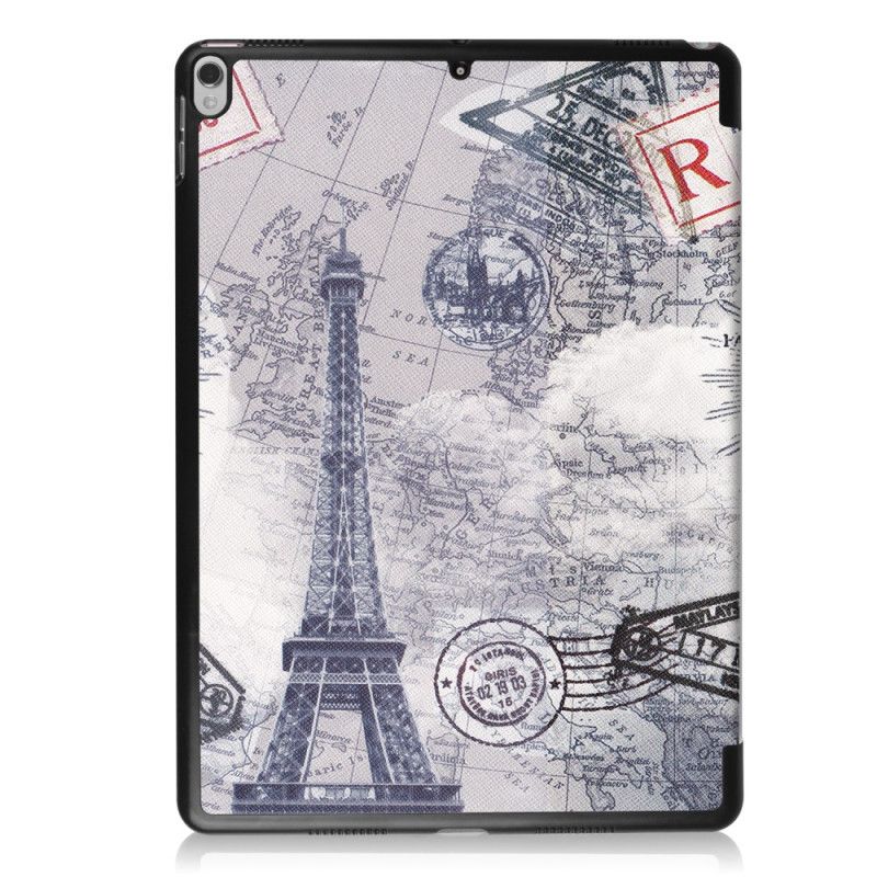 Smart Case iPad Air 10.5" (2019) / iPad Pro 10.5 Pouces Renforcée Tour Eiffel Rétro