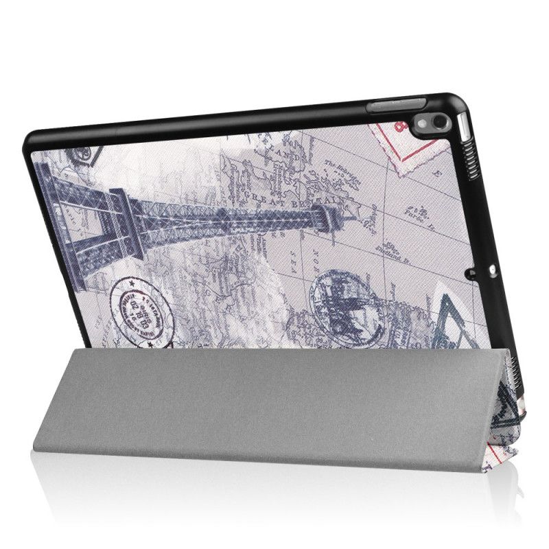 Smart Case iPad Air 10.5" (2019) / iPad Pro 10.5 Pouces Renforcée Tour Eiffel Rétro