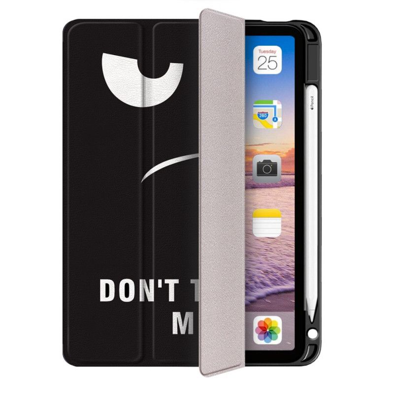 Smart Case iPad Air 10.9" (2020) Don't Touch Me Avec Porte-stylet