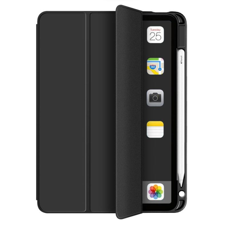 Smart Case iPad Air 10.9" (2020) Simili Cuir Litchi Porte-stylet