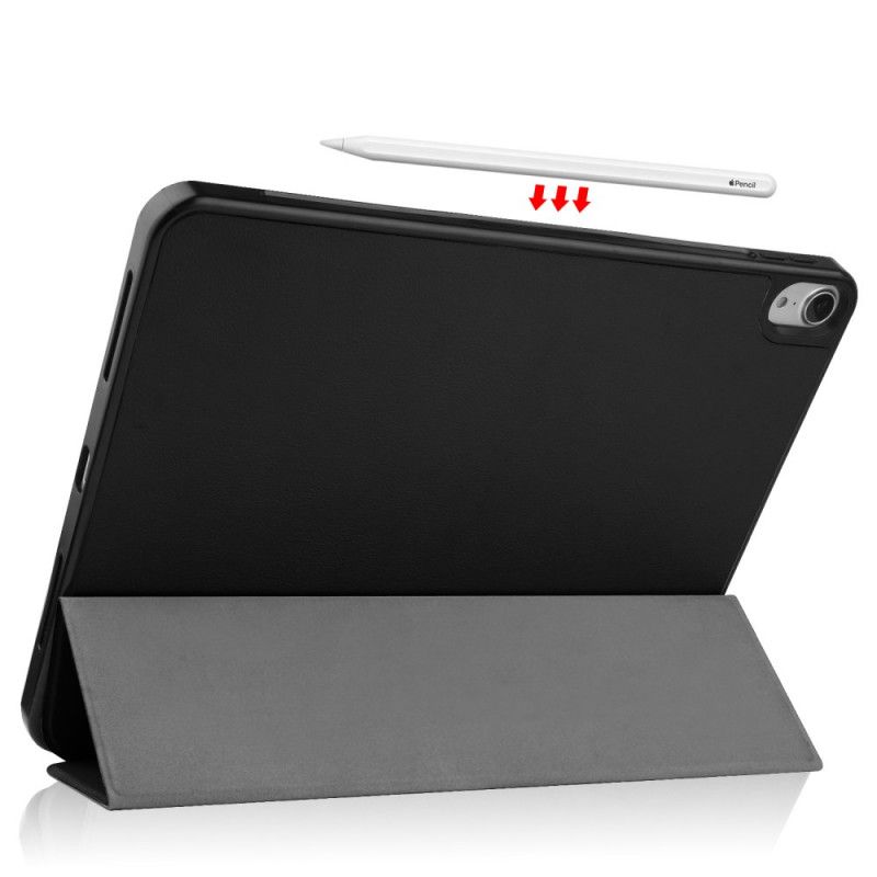 Smart Case iPad Air 10.9" (2020) Style Cuir Litchi Porte-stylet