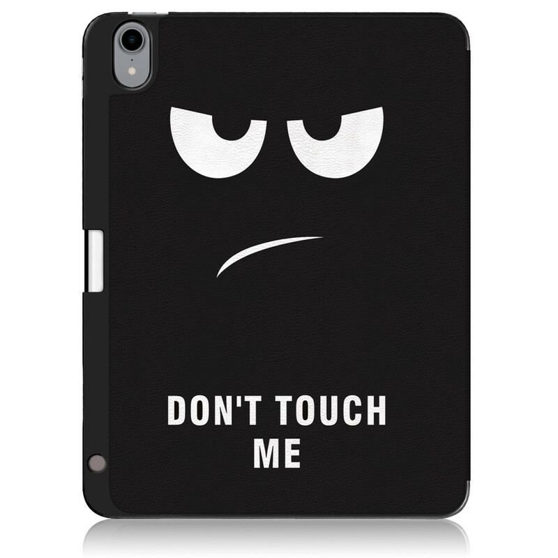 Smart Case iPad Air (2022) (2020) Don't Touch Me avec Porte-Stylet