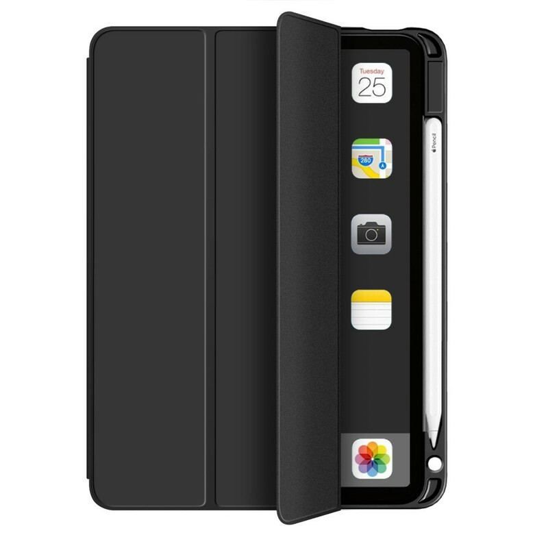 Smart Case iPad Air (2022) (2020) Simili Cuir Litchi Porte-Stylet