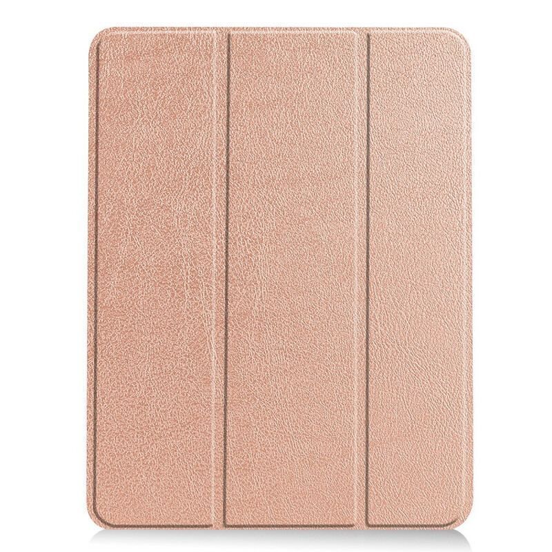 Smart Case iPad Air (2022) (2020) Style Cuir Litchi Porte-Stylet