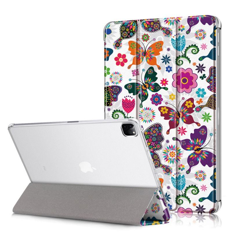 Smart Case iPad Pro 12.9" (2020) / (2018) Papillons Multicolores