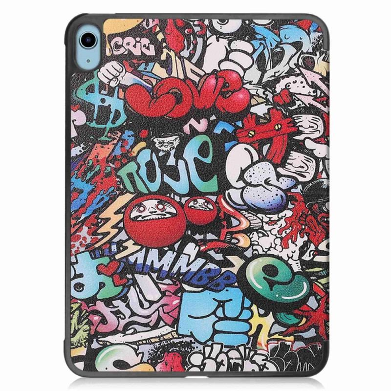 Smart Case iPhone 10.9'' (2022) Renforcée Graffitis