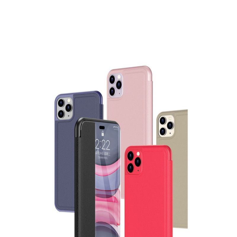 View Cover iPhone 11 Pro Effet Cuir Texturé