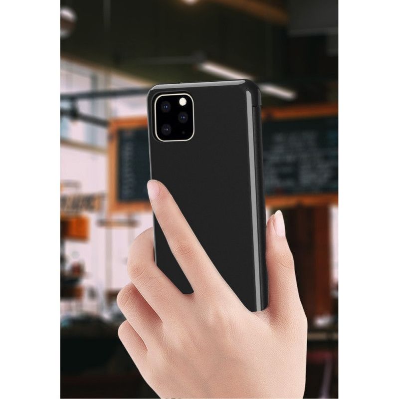 View Cover iPhone 11 Pro Max Miroir Et Simiii Cuir